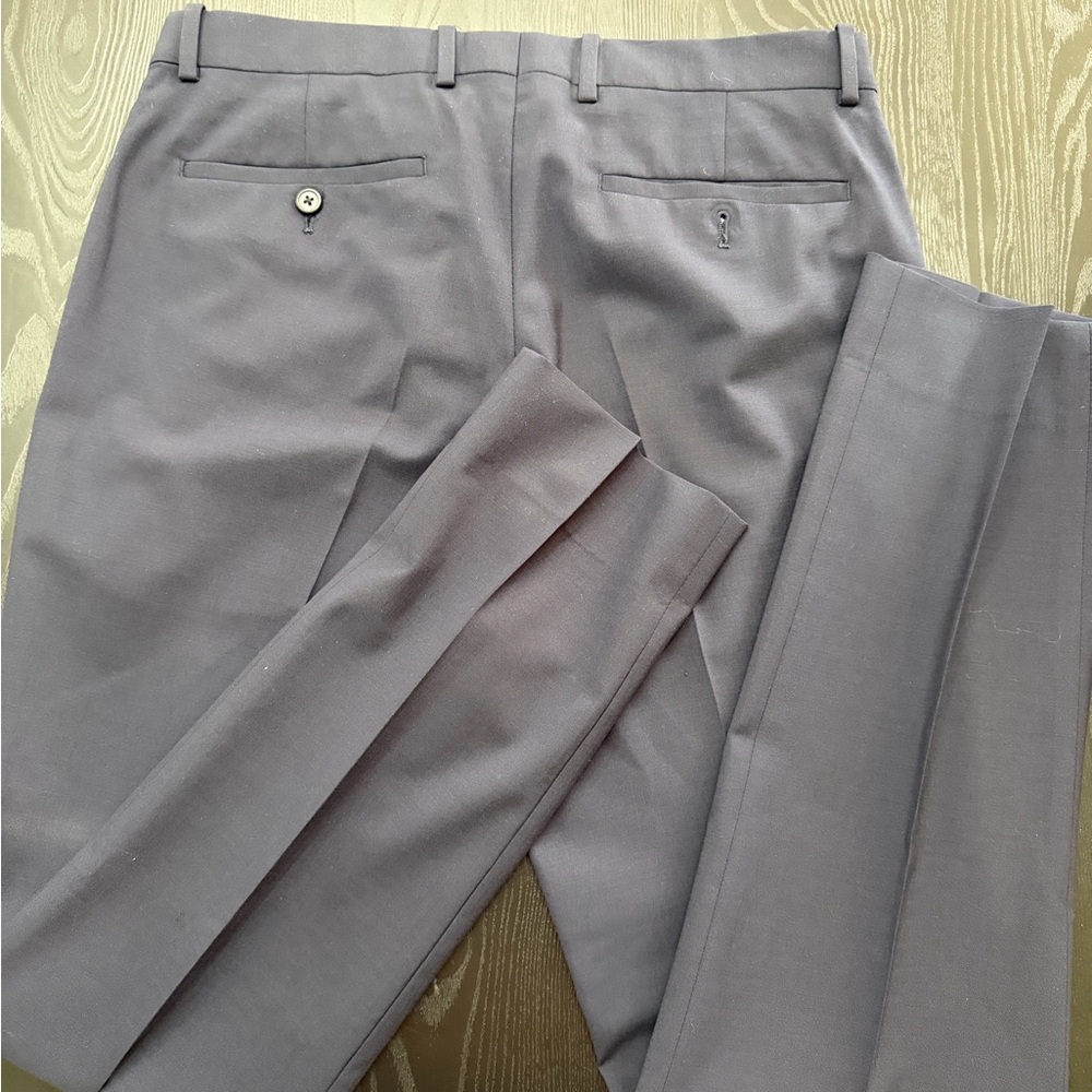 Theory Men's Charcoal Dress Pants